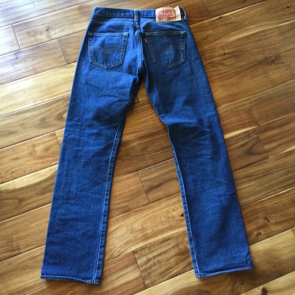 ✔️ Original Levi’s 501 Shrink to Fit 30x34 Shrunk 28x30 - Picture 2 of 5